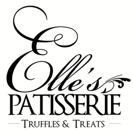 ELLE'S PATISSERIE TRUFFLES & TREATS logo
