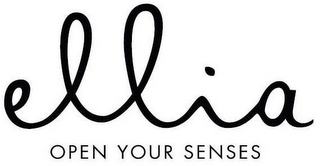 ELLIA OPEN YOUR SENSES logo