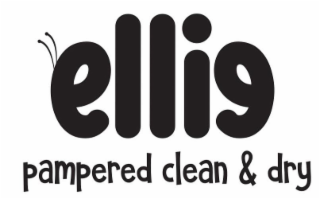 ELLIE PAMPERED CLEAN & DRY logo