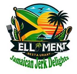 ELLIMENT RESTAURANT JAMAICAN JERK DELIGHTS logo