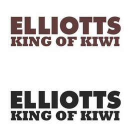 ELLIOTS KING OF KIWI logo