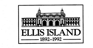 ELLIS ISLAND 1892-1992 logo