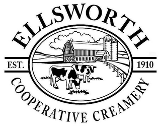 ELLSWORTH COOPERATIVE CREAMERY EST. 1910 logo