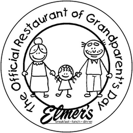 ELMER'S BREAKFAST · LUNCH · DINNER THE OFFICIAL RESTAURANT OF GRANDPARENT'S DAY logo