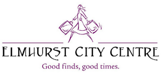 ELMHURST CITY CENTRE GOOD FINDS, GOOD TIMES. logo