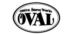 ELMIRA STOVE WORK'S OVAL logo