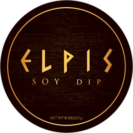 ELPIS SOY DIP NET WT 8 OZ (227G) logo
