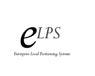 ELPS ENTERPRISE LOCAL POSITIONING SYSTEMS logo