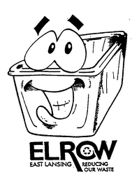 ELROW EAST LANSING REDUCING OUR WASTE logo