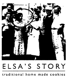 ELSA'S STORY TRADITIONAL HOME MADE COOKIES logo