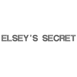 ELSEY'S SECRET logo