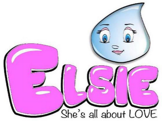 ELSIE SHE'S ALL ABOUT LOVE logo