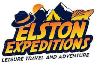 ELSTON EXPEDITIONS LEISURE TRAVEL AND ADVENTURE logo