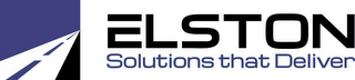 ELSTON SOLUTIONS THAT DELIVER logo