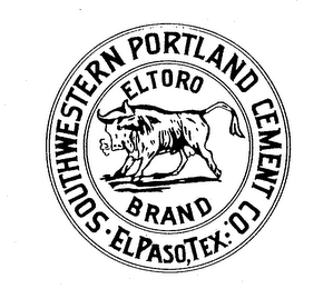 ELTORO BRAND SOUTHWESTERN PORTLAND CEMENT CO. EL PASO, TEX. logo