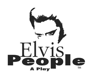 ELVIS PEOPLE A PLAY logo