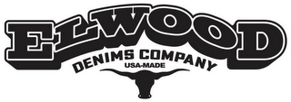 ELWOOD DENIMS COMPANY USA MADE logo