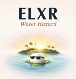 ELXR WATER HAZARD logo