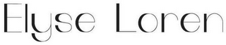 ELYSE LOREN logo