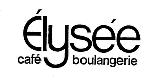 ELYSEE CAFE BOULANGERIE logo
