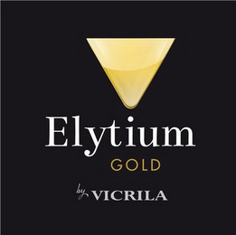 ELYTIUM GOLD BY VICRILA logo