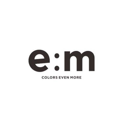 E:M COLORS EVEN MORE logo