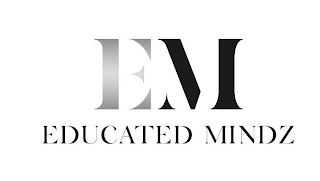 EM EDUCATED MINDZ logo