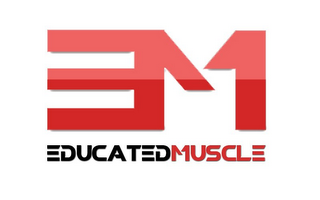 EM EDUCATED MUSCLE logo