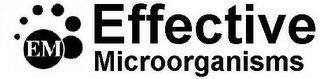 EM EFFECTIVE MICROORGANISMS logo