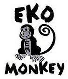 EM EKO MONKEY logo