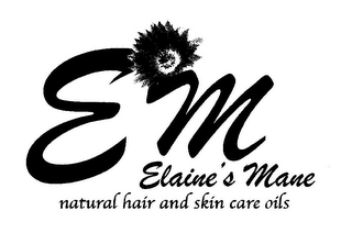 EM ELAINE'S MANE NATURAL HAIR AND SKIN OILS logo