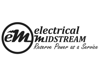EM ELECTRICAL MIDSTREAM RESERVE POWER AS A SERVICE logo