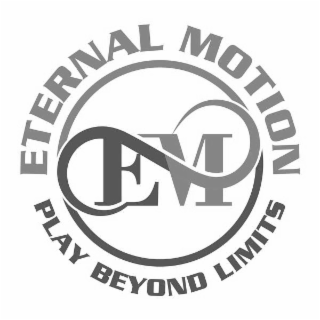 EM ETERNAL MOTION PLAY BEYOND LIMITS logo
