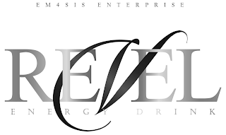 EM4SIS ENTERPRISE REVEL ENERGY DRINK logo