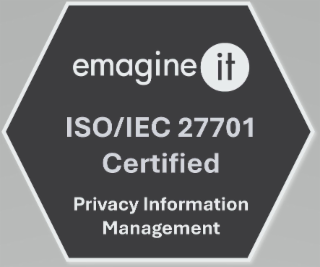 EMAGINE IT ISO IEC 27701 CERTIFIED PRIVACY INFORMATION MANAGEMENT logo