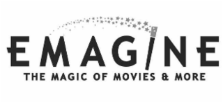 EMAGINE THE MAGIC OF MOVIES & MORE logo