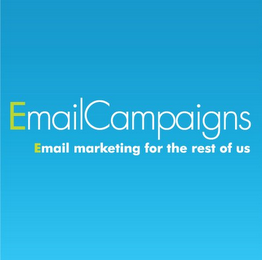 EMAILCAMPAIGNS EMAIL MARKETING FOR THE REST OF US logo