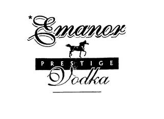 EMANOR PRESTIGE VODKA logo