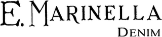 E.MARINELLA DENIM logo