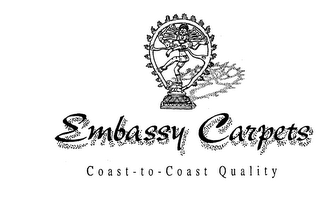 EMBASSY CARPETS COAST-TO-COAST QUALITY logo