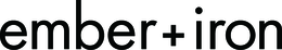 EMBER+IRON logo