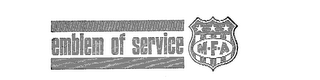 EMBLEM OF SERVICE M-F-A logo