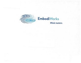 EMBODIWORKS WHOLE MATTERS. logo