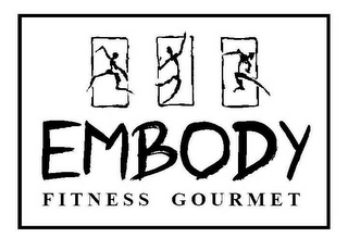 EMBODY FITNESS GOURMET logo