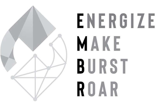 EMBR ENERGIZE MAKE BURST ROAR logo