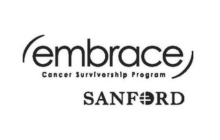EMBRACE CANCER SURVIVORSHIP PROGRAM SANFORD logo