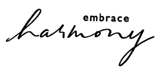 EMBRACE HARMONY logo