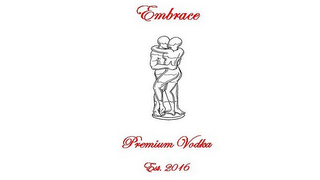 EMBRACE PREMIUM VODKA EST. 2016 logo