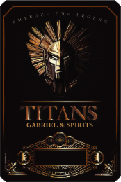 EMBRACE THE LEGEND TITANS GABRIEL & SPIRITS 1940 logo