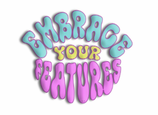 EMBRACE YOUR FEATURES E.T logo